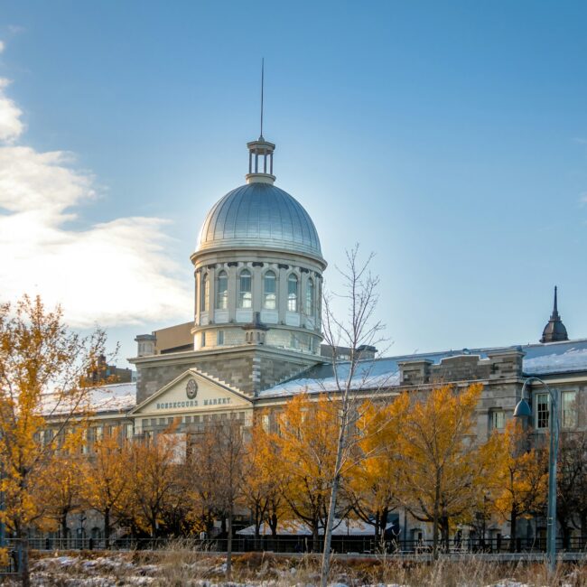 Bonsecours Market in old Montreal - Montreal, Quebec, Canada